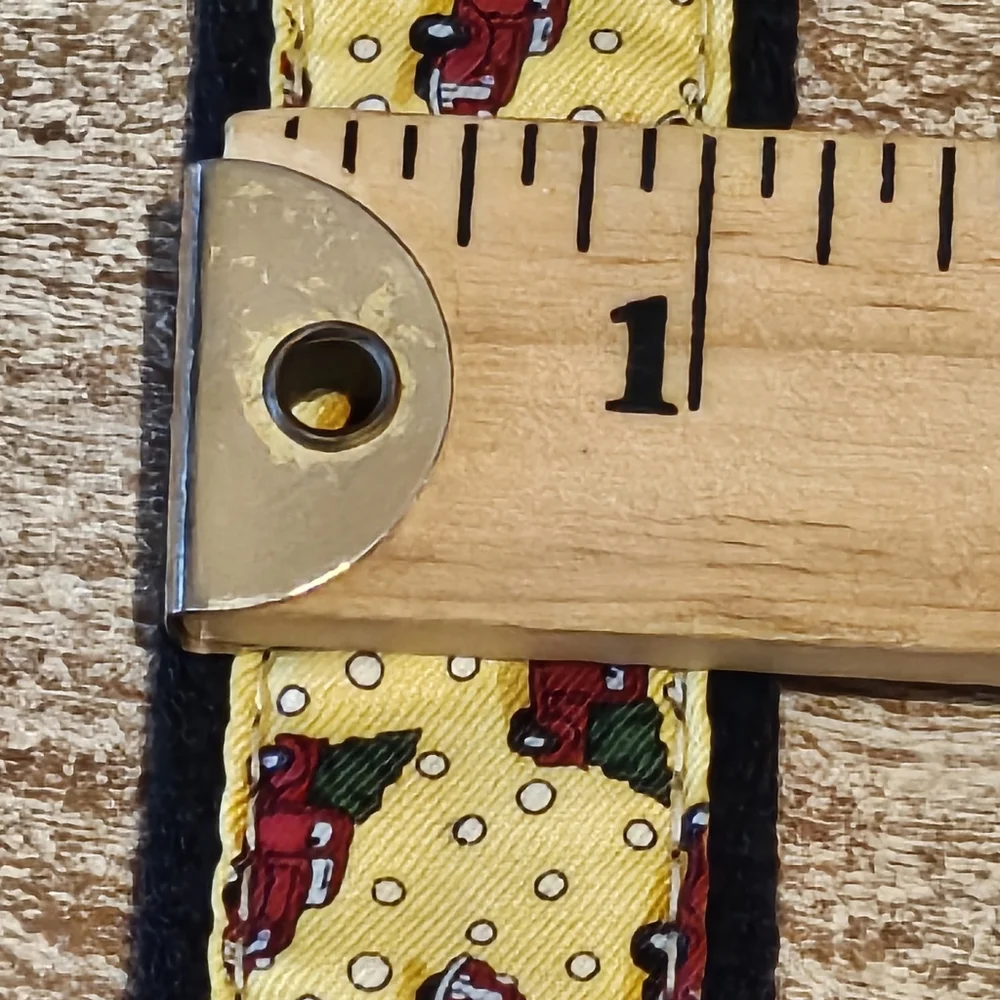NWT Vineyard Vines Truck and Christmas Tree Canvas Club Belt - Size 1